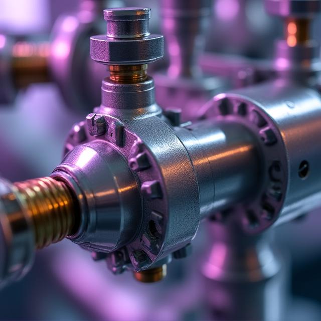 Precision industrial burner valve assembly for high-capacity systems