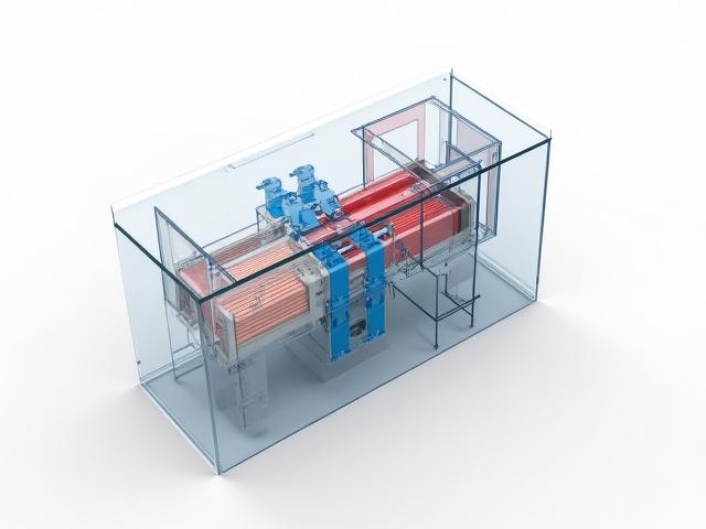 Diagram of regenerative burner thermal cycle